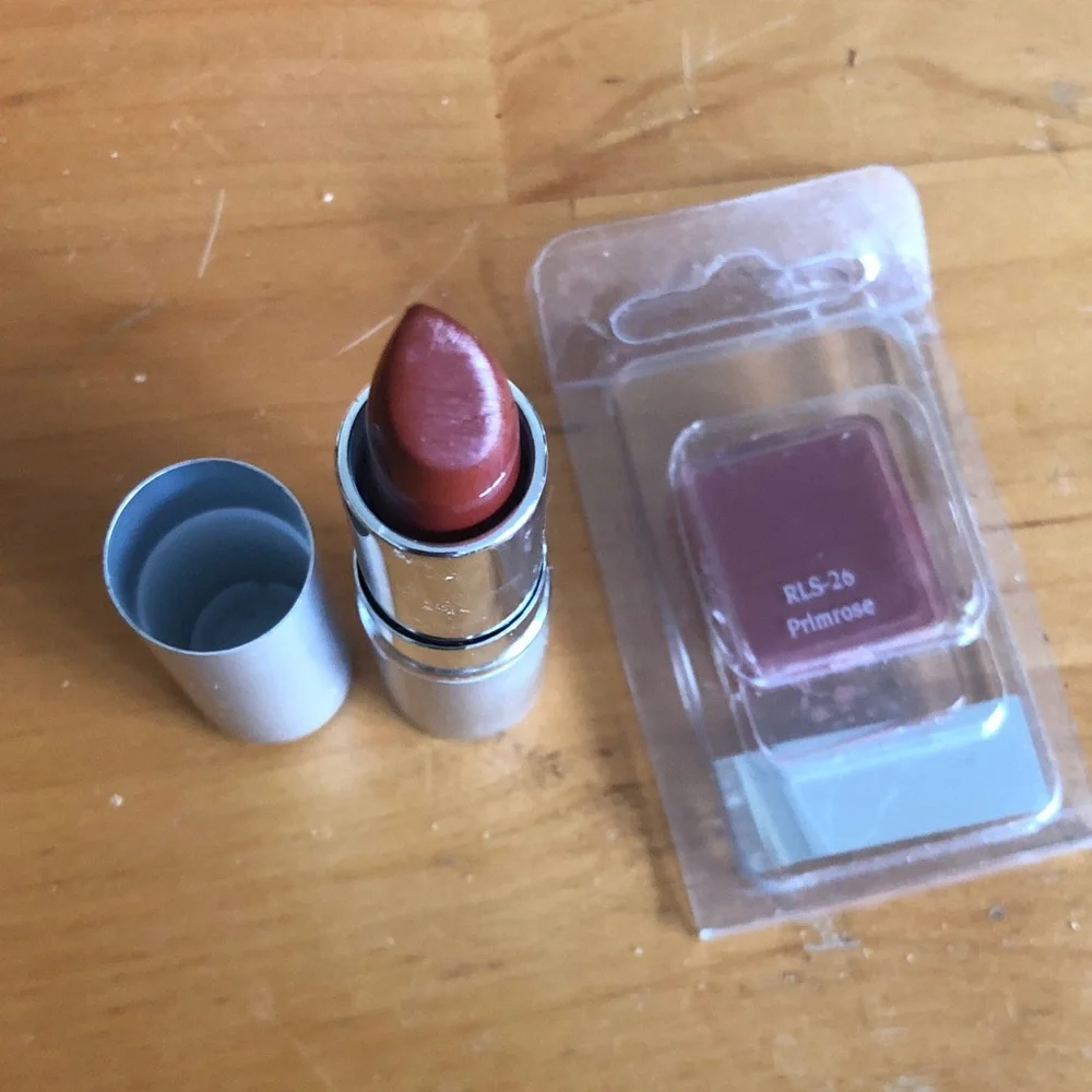 Ben Nye Lipstick in Natural Brown and lipstick refill (Primrose)